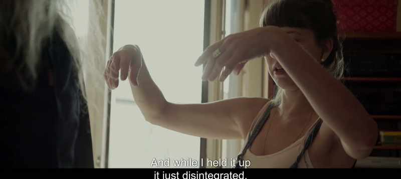 And while I held it up it just disintegrated
