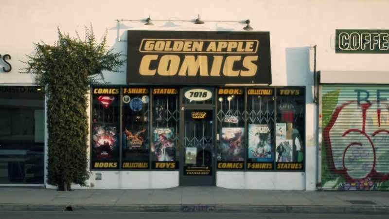 And I invited all my friends who were into comics