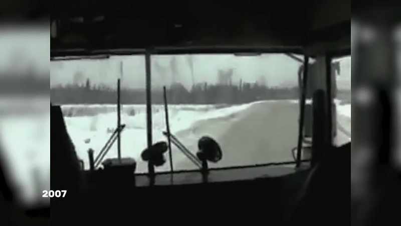 And I jump on a Greyhound bus to Winnipeg