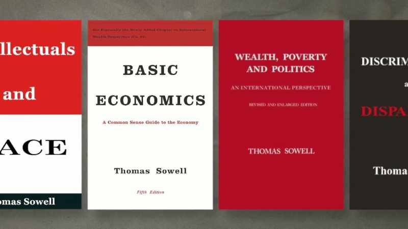 And I just started to explore him, and the more I explored Thomas Sowell, he