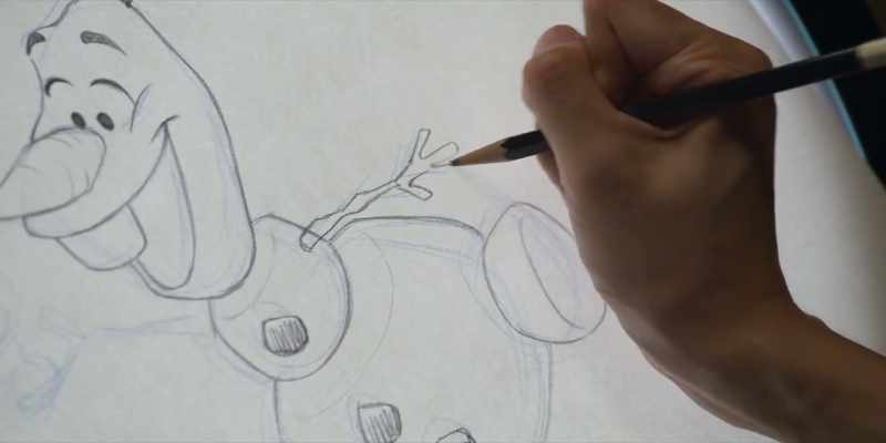 And I like to draw, like, these little ridges