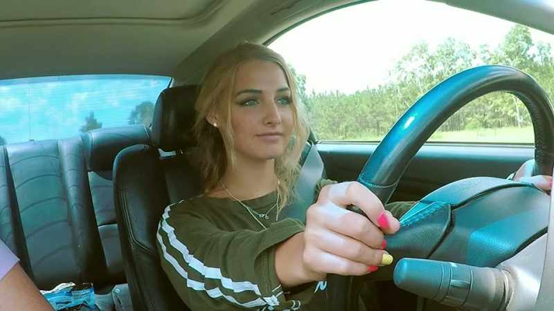 AND I LOVE DRIVING BECAUSE, LIKE, FINALLY