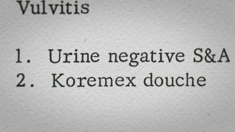 And I nev... I didn't even know what a douche was