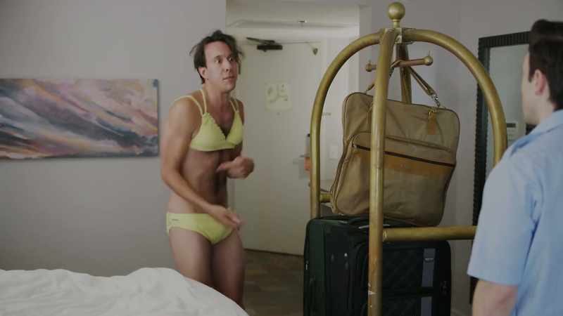 And I realized I left my clothes in there and I was like