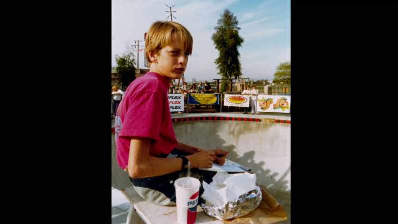 And I remember feeling Stacy looking over my shoulder