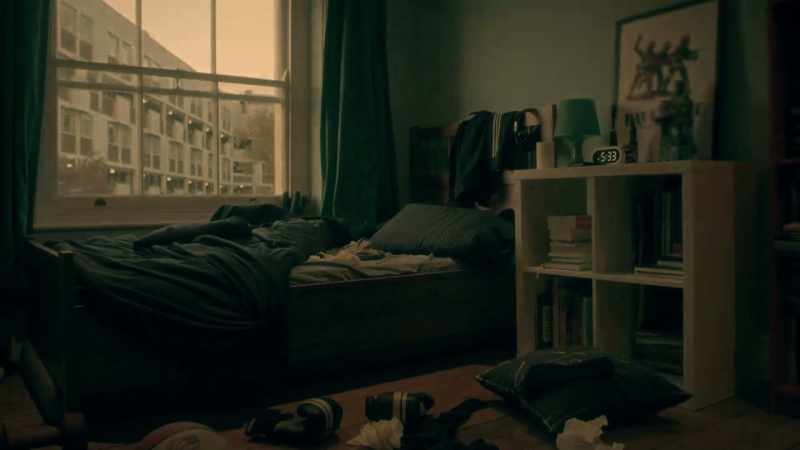 And I remember running out of my bedroom