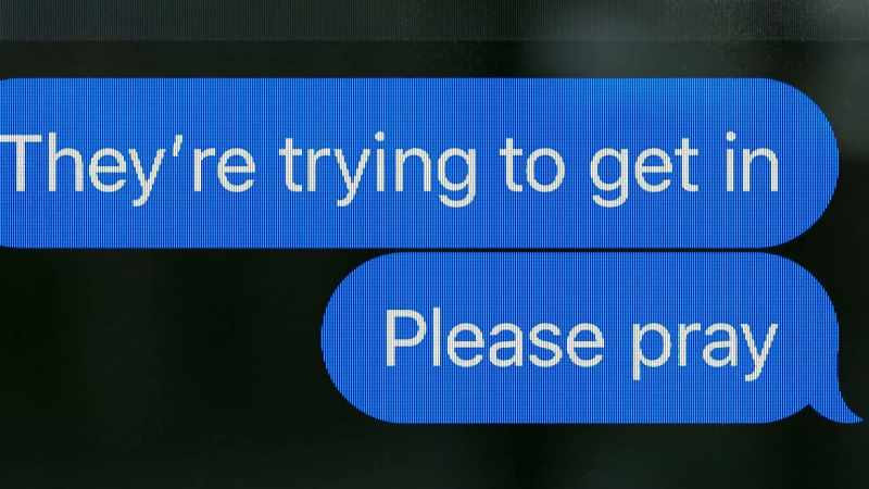 And I remember saying to each person, just please pray