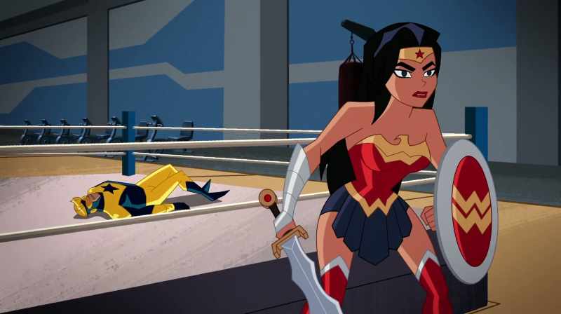 And I saw you get flipped by Booster Gold