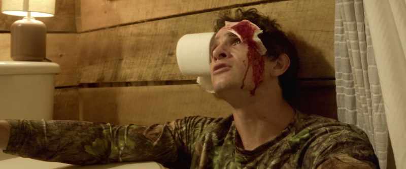 And I shot him, but it didn't do anything, and then