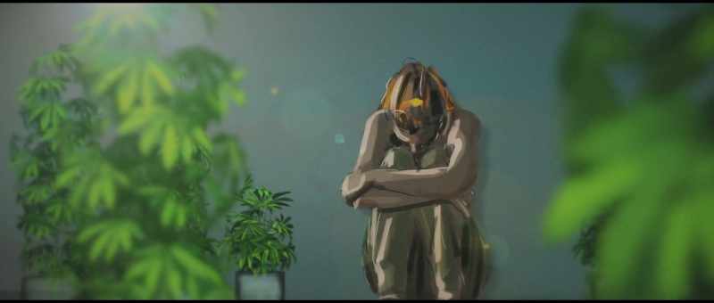 And I was sitting there crying like, 