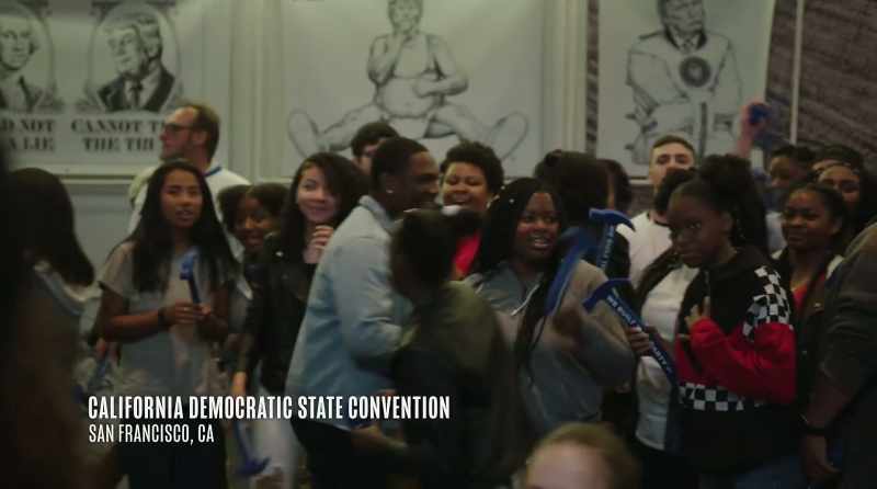 And I was so moved by the activists