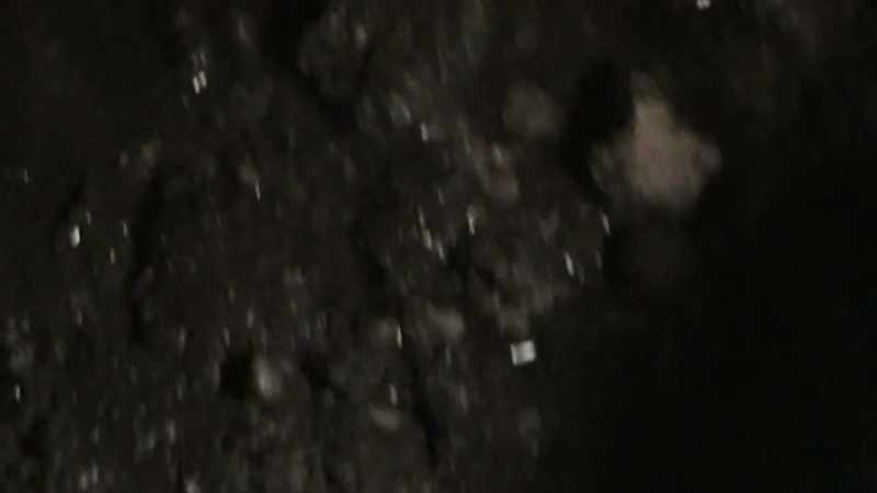 And so I started feeling around on the ground