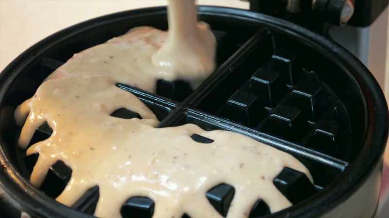 And I think just for the waffle, it