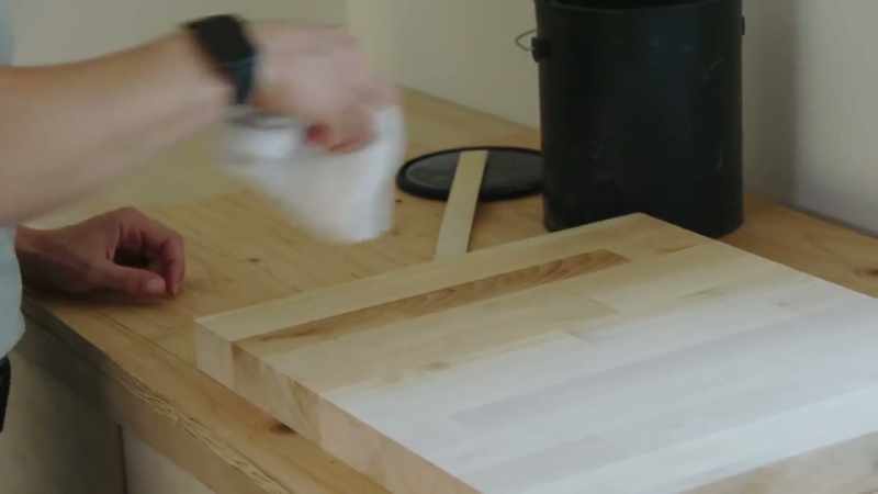 And I think just having this wood in her kitchen