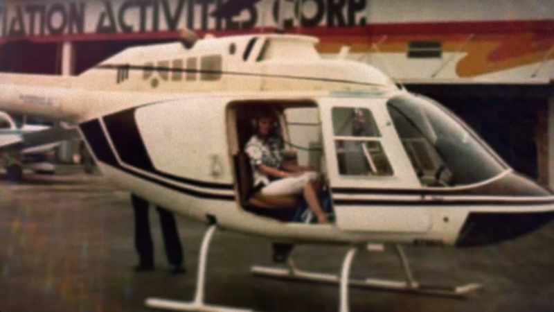 And I told him that he could have the helicopter