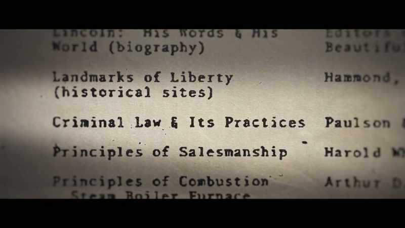 And I was told that the chapter on insanity defenses