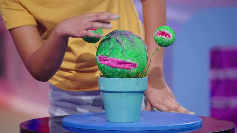 And I used clay for the mouth