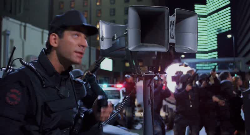 Okay Miller don't hurt the mayor We'll give you whatever you wantMiller First don't fuck with me I'm a desperate manAnd second I want some fresh coffeeAnd third I want a recountAnd no matter how it