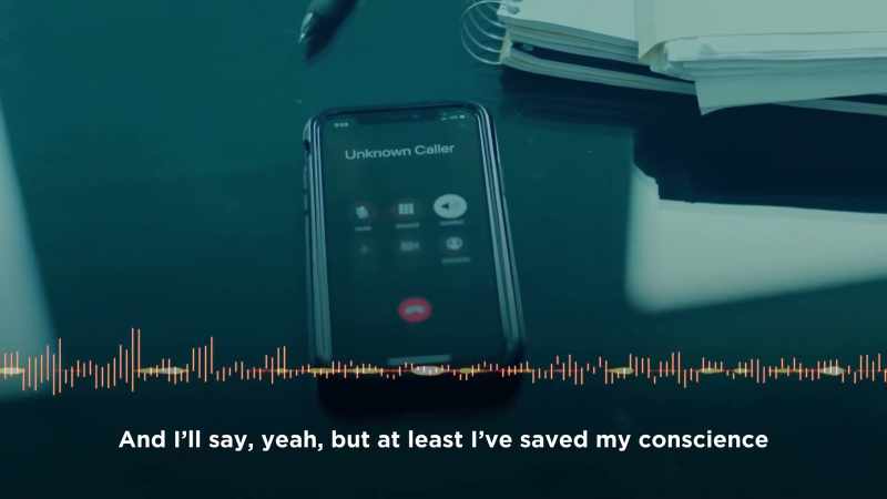 And I'll say, yeah, but at least I've saved my conscience