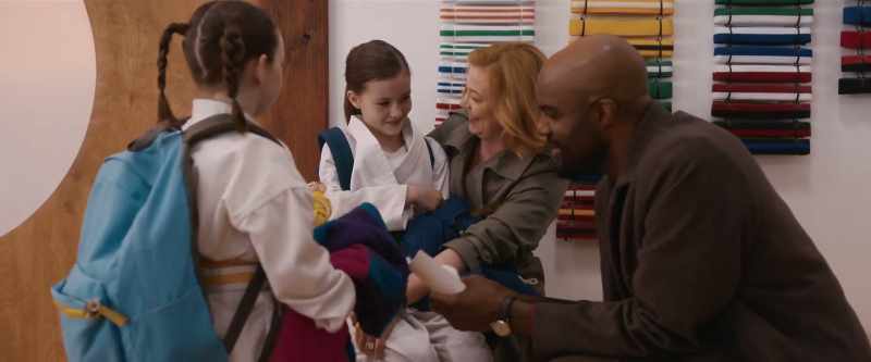 And I'm a yellow belt! - Yes, you are