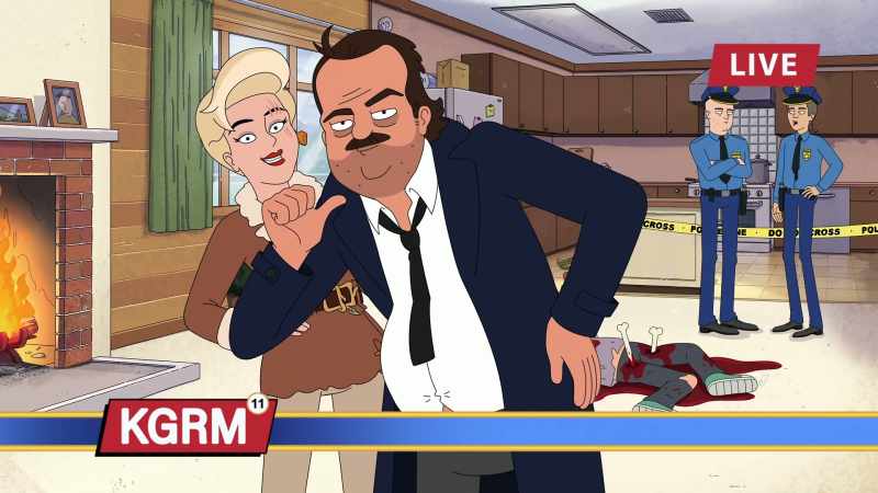 And I'm her ex-husband, marvin flute