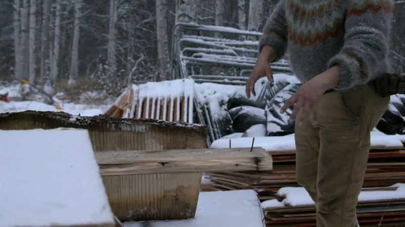 And so I'm gonna build this skid sled real quick so that