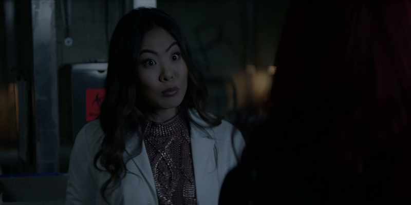 And I'm guessing the reason why her face stumped your Bat-tech
