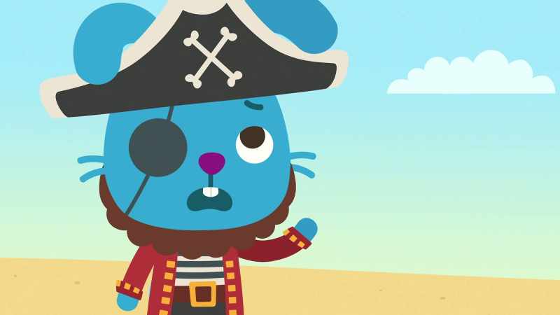 And if I'm not a pirate, then I don't need this hat