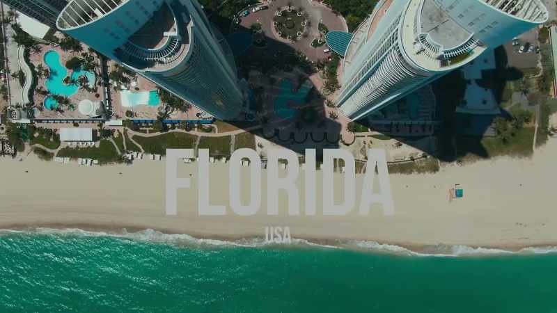 And in Florida, beaches normally packed with holidaymakers on spring break