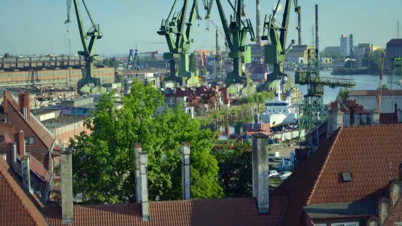 And in Gdańsk's famous shipyards