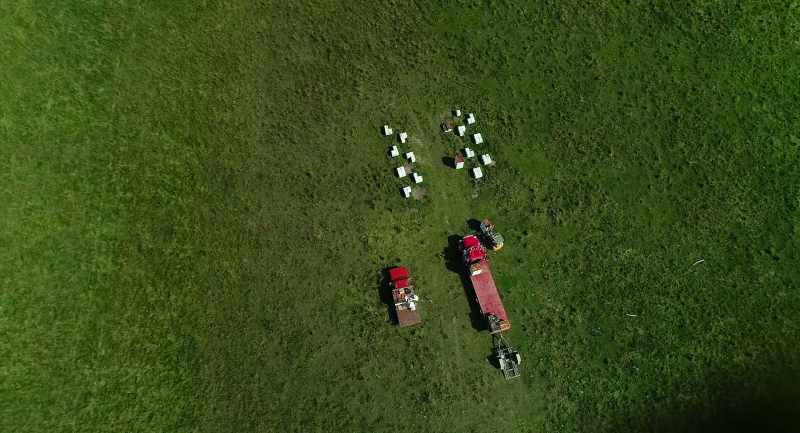 And in June, we're finished spreading them out