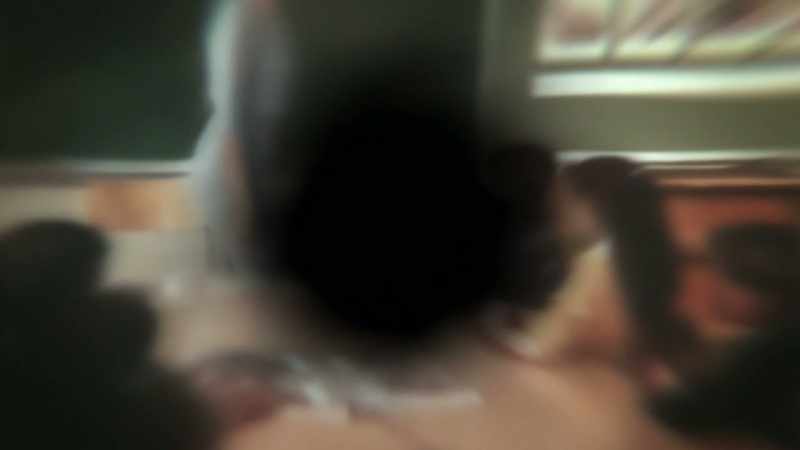 And in the center, it was just black