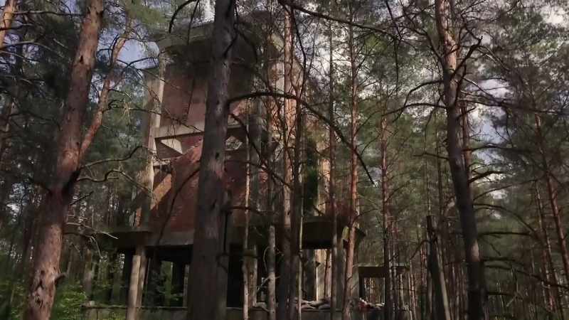 And in the eastern half of the complex