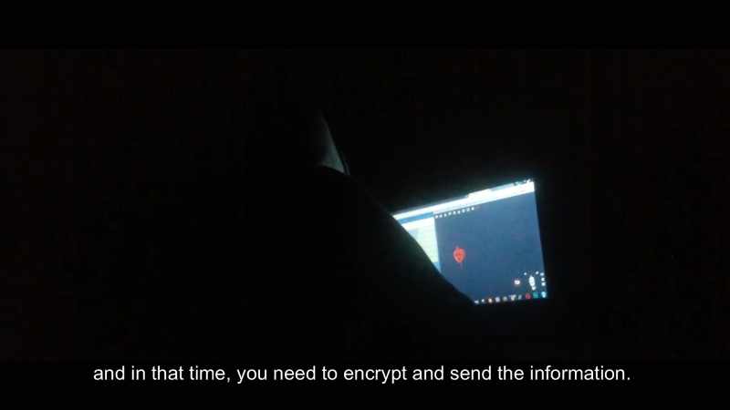 and in that time, you need to encrypt and send the info