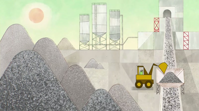 And another ingredient Is a thing that we call aggregate