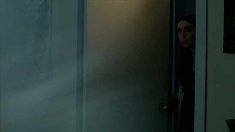 And inside the room it's dimly lit