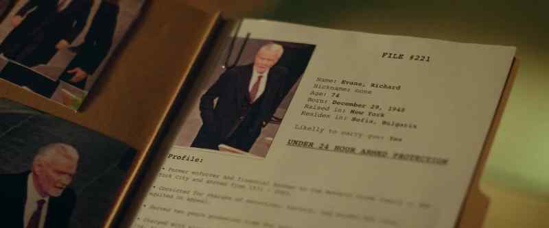 And you insisted on it. No, you put the file on the desk