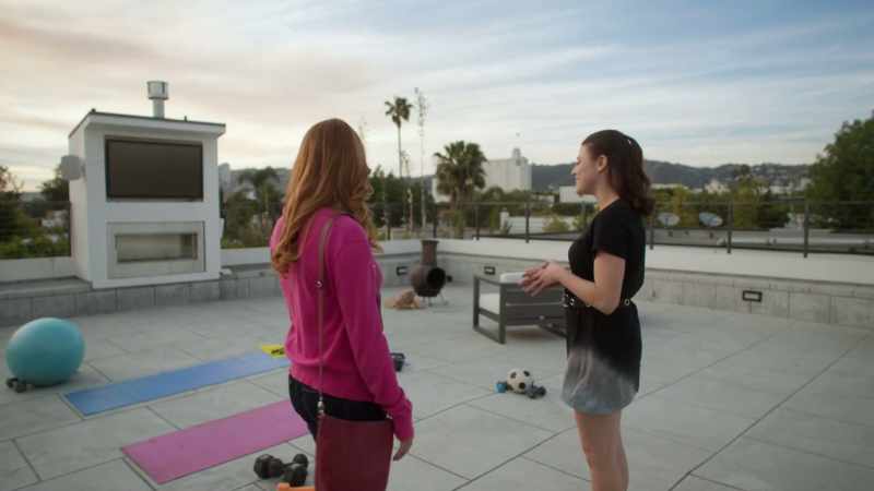 And this is where I do yoga