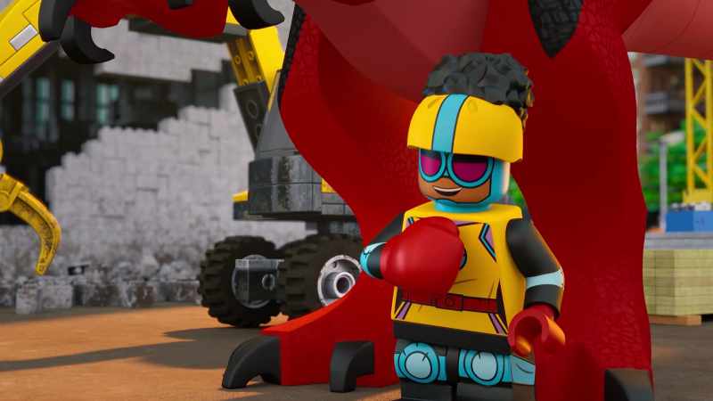 And this is my partner, Devil-- Uh, Daredevil
