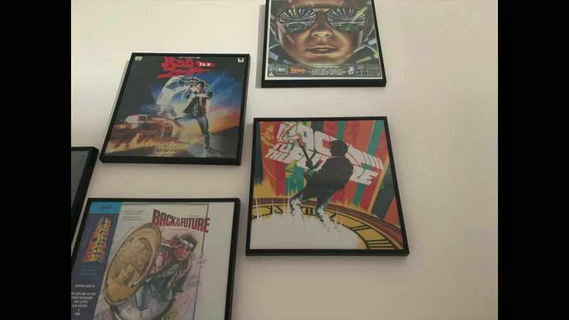 And this is some stuff we've got on display on our wall, isn't it?