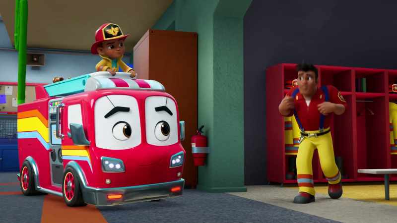 And this is where the firefighters