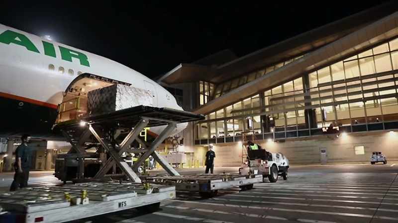 And it was a flight that landed in JFK