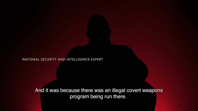 And it was because there was an illegal covert