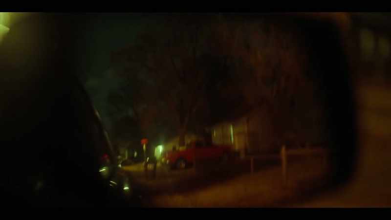 And it was dark. And I was taking her gifts