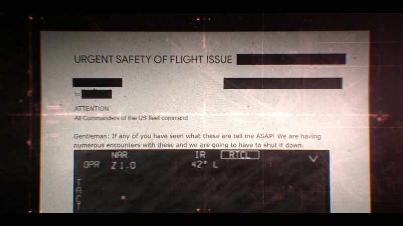 And it was from the operations officer
