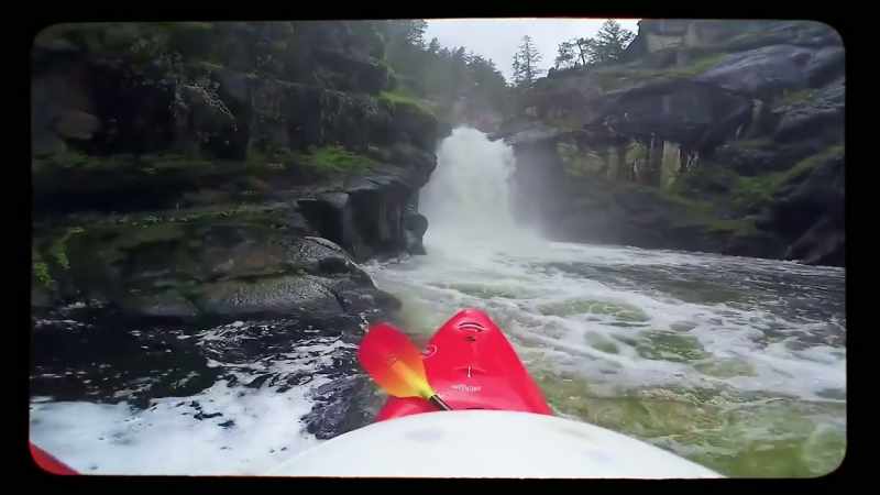And it was in that steep-ass crazy river