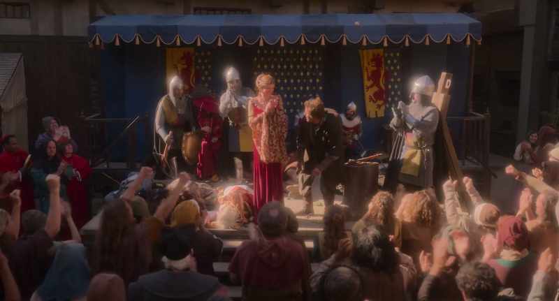 And so it was, a new king was crowned