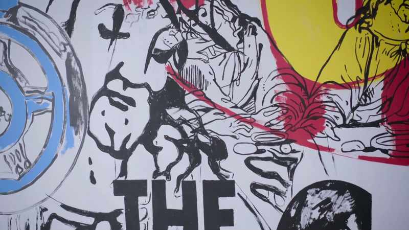 And it's connected to how Warhol's thinking about Christ