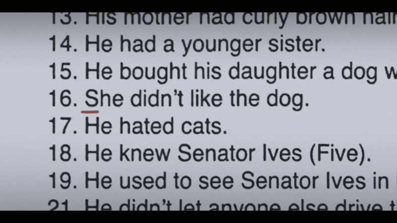 And it's true I did not like the dog. [laughs]