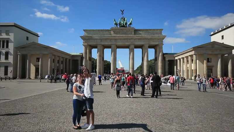 And it's where up to a million germans come together